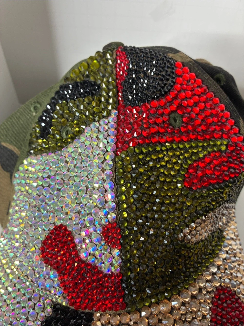NWOT Custom Camo Cap